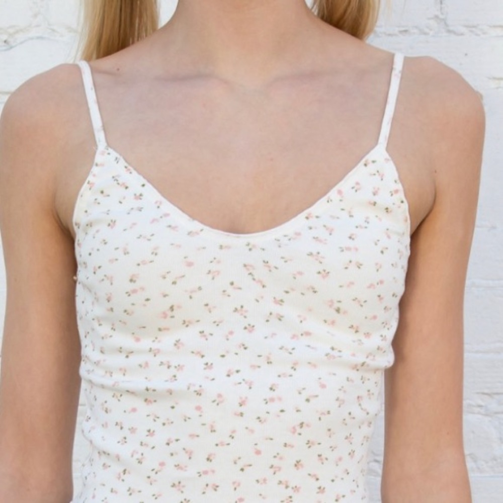 Looking For Pink and White Floral Nicolette Tank
